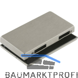 Gegenkasten Junior Office 11.286, links, Aluminium Edelstahl-Effekt