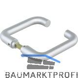DORMA-Glas Dr�ckerpaar 10.301, 8 mm, silber eloxiert