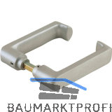 DORMA-Glas Dr�ckerpaar 10.314, 8 mm, Edelstahl-Effekt