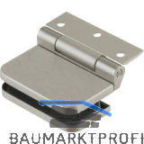 DORMA-Glas T�rband m.Rahmenteil Junior Office12.090,Glas 8-10mm,Edelstahl-Effekt