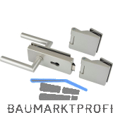 Beschlagsgarnitur Classic PZ, Aluminium Edelstahl-Effekt