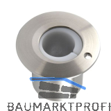 DORMA-Glas Bodenbuchse verstellbar, 05.194, Messing verzinkt