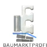 SIMONSWERK T�rband Rahmenteil VX 11.304, Bandh�he 38,5 mm, Stahl verzinkt