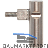 T�rband Rahmenteil INCANTO 3-tlg. gekr�pft, Bandh�he 48,5mm,Stahl vernickelt