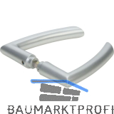 DORMA-Glas Dr�ckerpaar 24.301, 8 mm, silber eloxiert