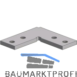 Eckverbinder 90-Grad AL-CH Alu roh