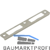 Winkelschlie�blech 11.313, Falztiefe 24 mm, Messing vernickelt matt