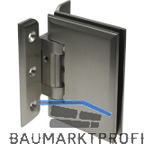 Pendelt�rbeschlag Chalet-PT Glas-Wand m. Feststell. 90�, Edelstahl-Effekt