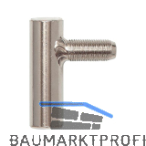 SIMONSWERK T�rband Rahmenteil SCH 27-38, rechts,Bandh�he 48,5mm,Stahl vernickelt