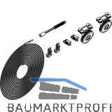 DORMA-Glas Muto 80 Synchronbeschlag Fl�gelgewicht bis 80 kg