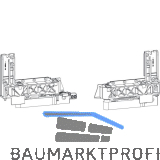 GU-966/200 Grundkarton Laufwagen, links, 180 kg
