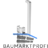 GU-966 PSK mZ Drehgriffgarnitur DIRIGENT innen, ohne PZ, silber