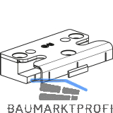 GU Schlie�platte SE-Sicherheit f�r PVC, REHAU Euro Design, Stahl silber
