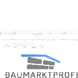 KFV MFV-Schloss AS 3600 DIN, DM 35,Stulp 2170 x 24 x 6,3 mm U-Stulp,verz. silber