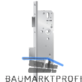 KFV Rohrrahmenschloss 49PZW, DM 30 mm, Entfernung 92 mm, verzinkt