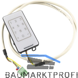 KFV Keypad mit Dekorelement inkl. 1 m Kabel, signalgrau