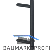 HOPPE T�rgriff E5012 - 400/300 mm, Edelstahl schwarz matt