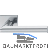 FSB Haust�rhalbgarnitur 70 1076 rechts, eckige Rosette, Edelstahl matt