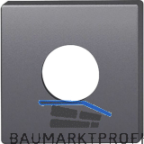 FSB Deckrosette quadratisch 03 0450 09312 ASL/AGL, Aluminium schwarz matt