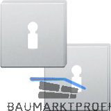 FSB Buntbartrosette quadratisch 12 1704 00002 ASL, Edelstahl matt