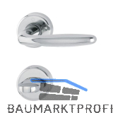 HOPPE Dr�ckergarnitur ROISSY - auf Rosette WC, Messing verchromt