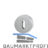 HOPPE Schl�sselrosette BB, � 52, H�he 8, Edelstahl matt