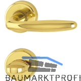 HOPPE Dr�ckergarnitur ROISSY - auf Rosette WC, Messing poliert lackiert