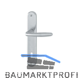 HOPPE Dr�ckergarnitur ROISSY - auf Schild BB 90, 35 - 54, Messing verchromt matt