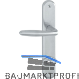 HOPPE Dr�ckergarnitur ROISSY - auf Schild WC 90, Links, Messing verchromt matt