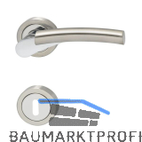 MARCHESI Dr�ckergarnitur MIND - auf Rosette BB, Zamak verchromt/vernickelt matt