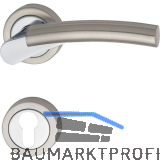 MARCHESI Dr�ckergarnitur MIND - auf Rosette PZ, Zamak verchromt/vernickelt matt