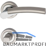 MARCHESI Dr�ckergarnitur MIND - auf Rosette WC, Zamak verchromt/vernickelt matt