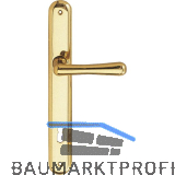 Dr�ckergarnitur ELEGANT - auf Schild BB 90, Messing poliert