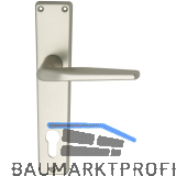 Dr�ckergarnitur WG 2000 - auf Schild PZ 88, 38 - 43, Neusilber eloxiert