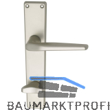 Dr�ckergarnitur WG 2000 - auf Schild WC 90, 38 - 43, Neusilber eloxiert