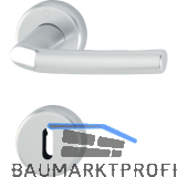 HOPPE Dr�ckergarnitur BIRMINGHAM - Rosette BB, 37 - 42, silber eloxiert