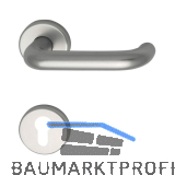 Dr�ckergarnitur WG 1700L - auf Rosette PZ, 38 - 43, silber eloxiert
