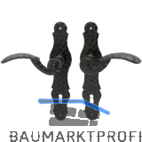 HALC� Dr�ckergarnitur SILL - auf Schild BB 90, schwarz lackiert