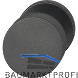 FSB T�rknopf 23 0829 03600 FH-AGL fest auf Rosette,Aluminium schwarz matt