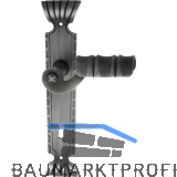 SCH�SSWENDER Dr�ckergarnitur TYROL - auf Schild BB 90, schwarz passiviert