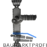 SCH�SSWENDER Dr�ckergarnitur TYROL - auf Schild WC 90, schwarz passiviert