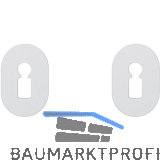 FSB Kleberosette 15 1721 BB, Edelstahl matt