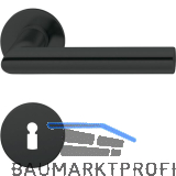 FSB Dr�ckergarnitur 10 1076 fl�chenb�ndig BB, 38 - 42, schwarz matt