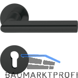 FSB Dr�ckergarnitur 10 1076 fl�chenb�ndig PZ, 38 - 42, schwarz matt