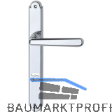 Dr�ckergarnitur ALT - WIEN - auf Schild WC 90, Messing verchromt