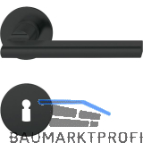 FSB Dr�ckergarnitur 10 1035 fl�chenb�ndig BB, 38 - 42, Aluminium schwarz