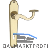 MARCHESI Dr�ckergarnitur POSTHORN - auf Schild BB 90, Messing poliert