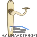 MARCHESI FH Dr�ckergarnitur POSTHORN - auf Schild PZ 88, Messing poliert