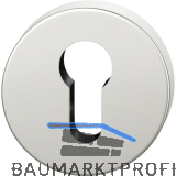 FSB FH-Zylinderrosette rund 17 1735 01110, Aluminium silber eloxiert