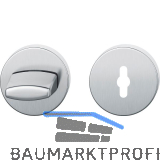 FSB WC Rosette 12 1735 00054 ASL, R/8 mm, ohne Schauscheibe, Edelstahl matt